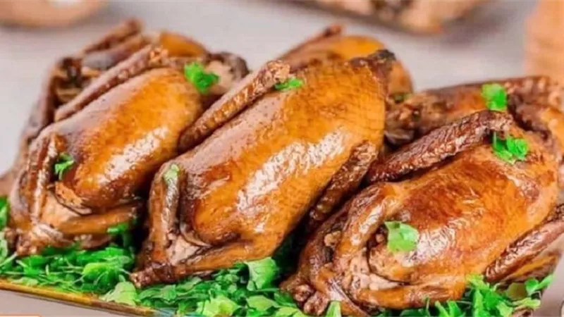 طريقة عمل الحمام المحشي بالفريك