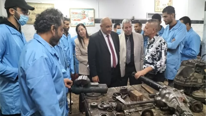 القوى العاملة تنظم زيارة لمتابعة مراكز التدريب المهنى بالإسكندرية