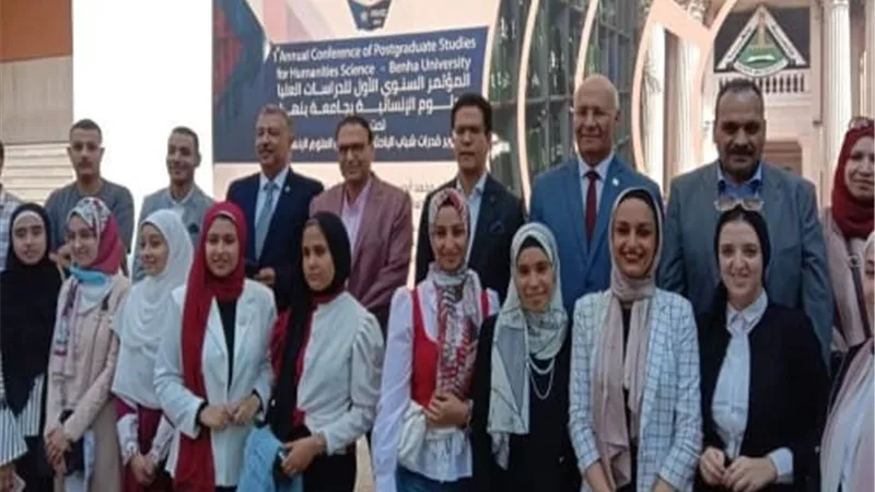 سوسة يشيد بمشروعات طلاب جامعة بنها فى مؤتمر العلوم الانسانية