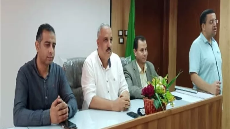 الصبروط يناقش خطة البرامج مع مدربى مشروعات تدريب الشباب بالقليوبية