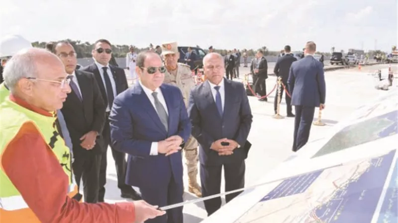 السيسي.. يبني قواعد المجد في 