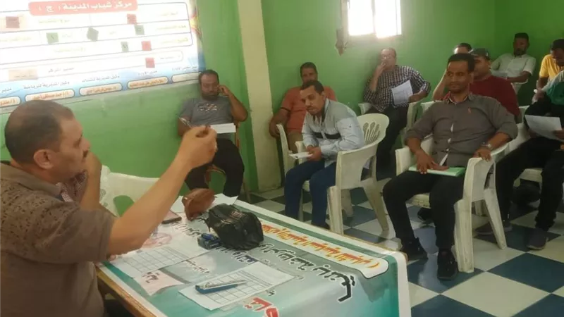 مبادرة دراستك عندنا تتصدر الإجتماع الدوري لادارة شباب المنيا