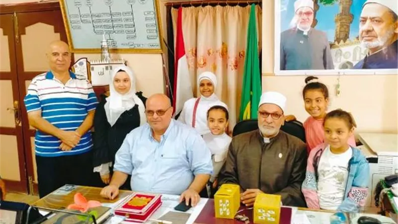 ترحيب من وكيل وزارة الأزهر بمنطقة أسيوط لوفد المنظمة العالمية