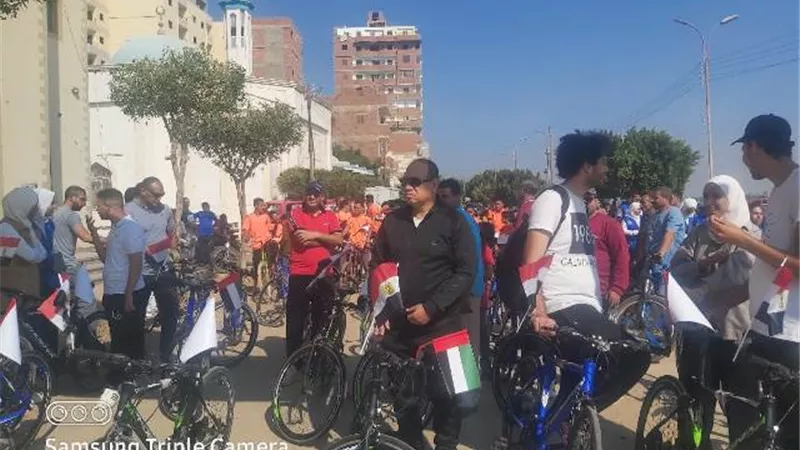 ماراثون رياضى بالمنيا احتفالا بالعلاقات المصرية الاماراتية