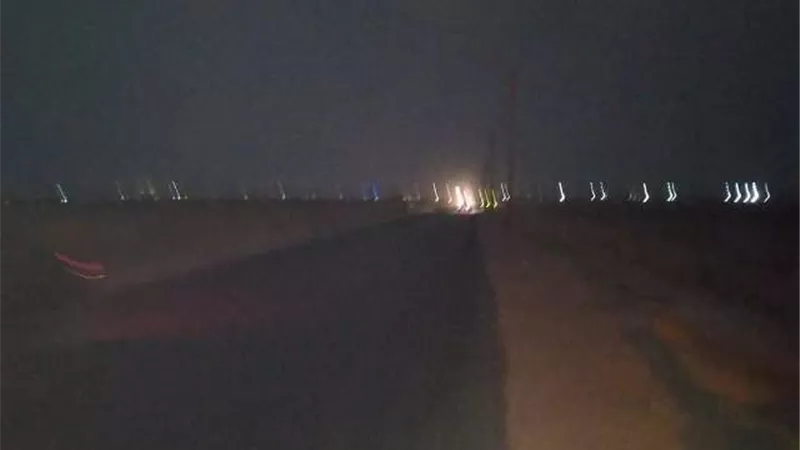 شمال الواسطى يشكو الظلام