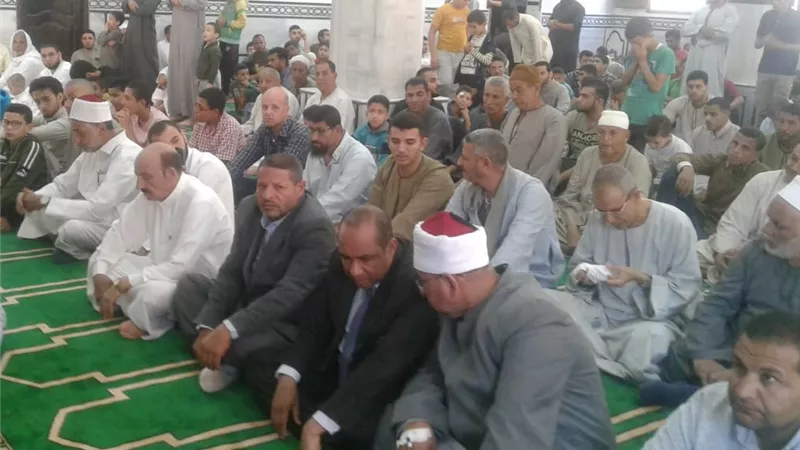 أفتتاح مسجد النور بالواسطى بتكلفة 2.5 مليون جنيه..صور