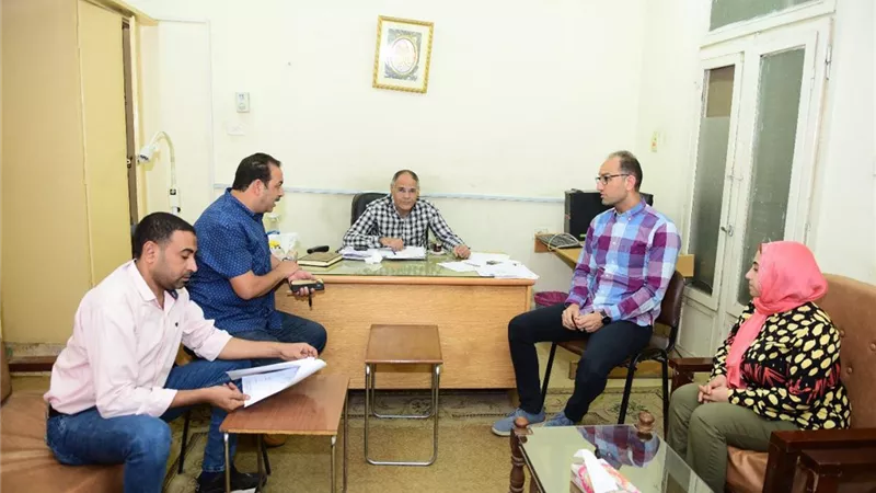 توقيع الكشف الطبي على الطلاب الجدد من ذوى الإعاقة بجامعة سوهاج