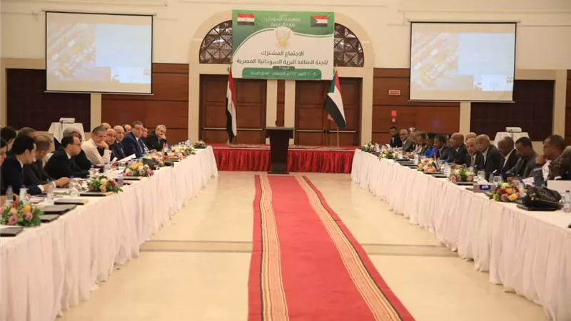 تفاصيل اجتماع لجنة المنافذ البرية المصرية السودانية المشتركة