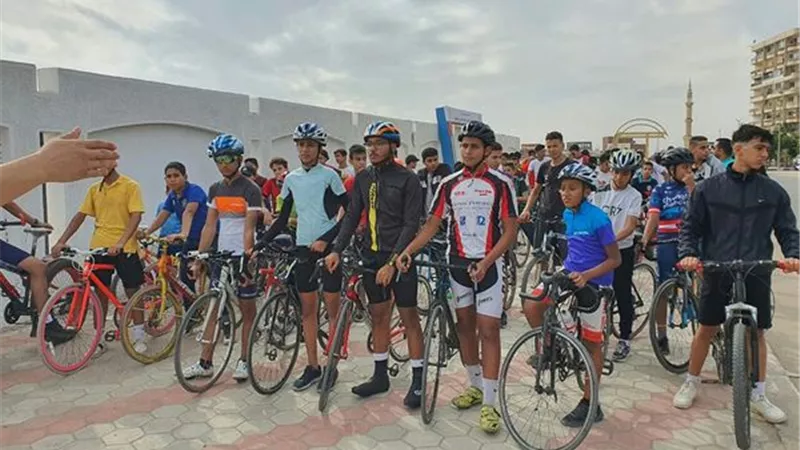 ماراثون دراجات في الإسماعيلية احتفالا بالعلاقات المصرية الإماراتية