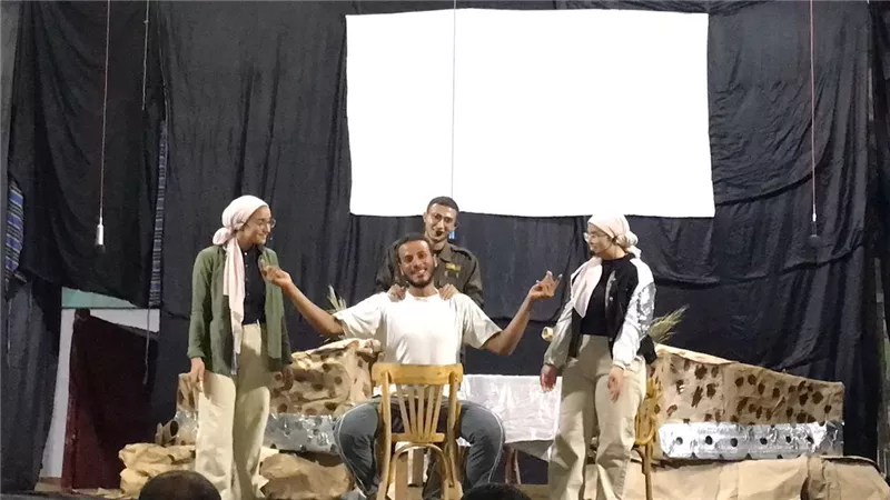 مصر بين الهزيمة والنصر فى العرض المسرحي