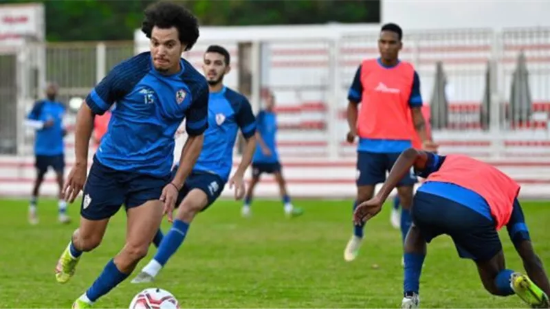 تدريبات خاصة لـ جمعة والسيسي فى مران الزمالك
