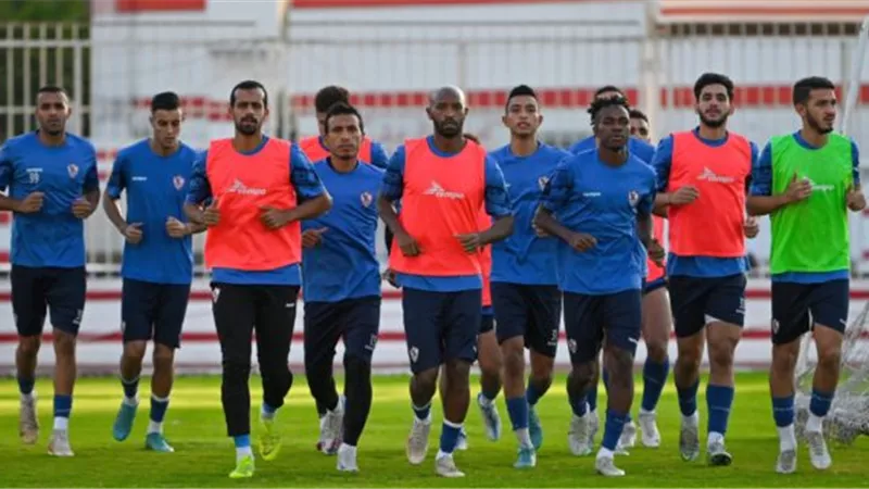 مران الزمالك: رباعي الشباب يشاركون في مران الفريق