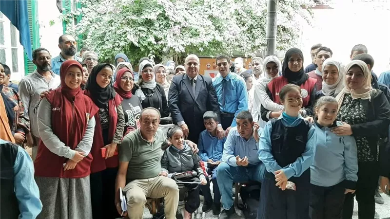 وكيل تعليم دميـاط يشهد حفل ترفيهي لأطفال مدرسة التربية الفكرية