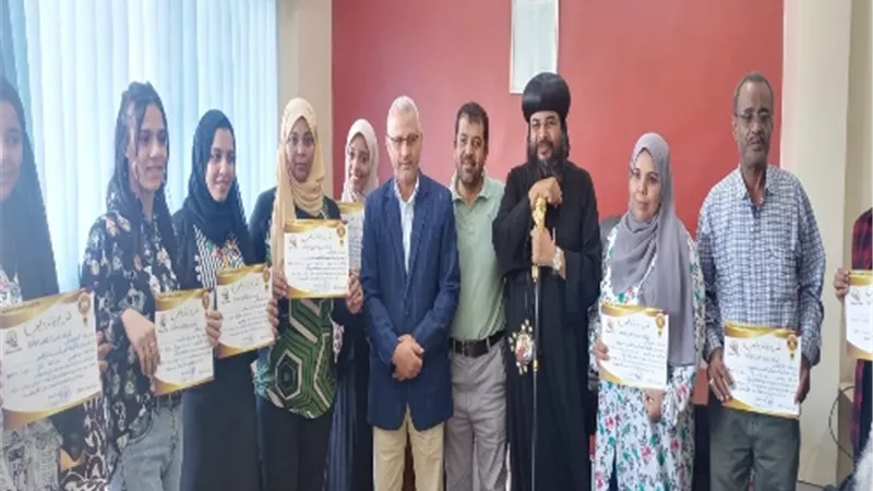 تسليم شهادات انتهاء التدريب لـ 10 متدربات بالبحر الحمر