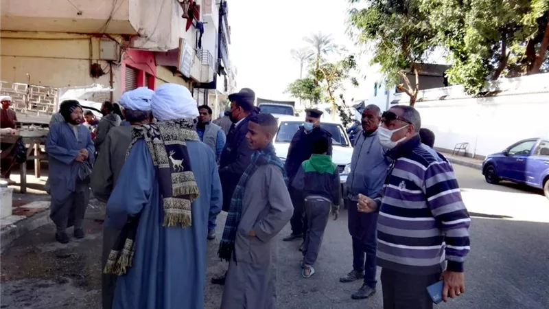 ٥٩ محضر و٣٨ إزالة إدارية فى حملة مرافق بالأقصر