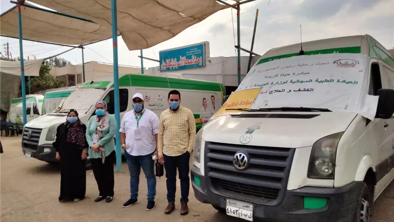 قافلة طبية بمركز قلين بكفرالشيخ.. بالمجان