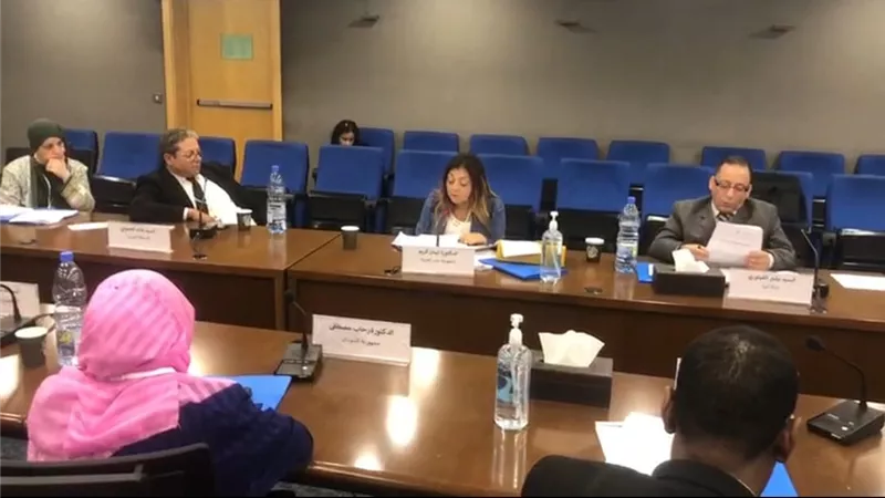 إيمان كريم تشارك في اجتماع مجموعة الخبراء المعنية بقضايا 