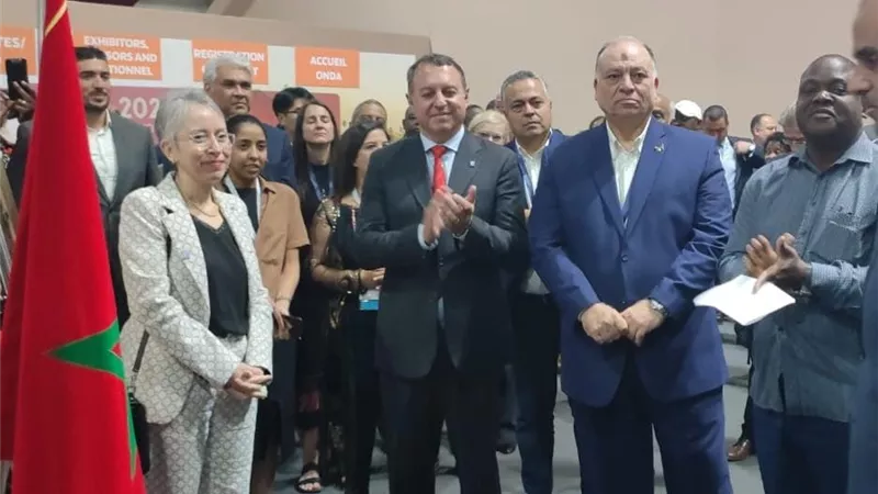 القابضة للمطارات تشارك بمؤتمر ومعرض المجلس العالمي والإفريقي بالمغرب