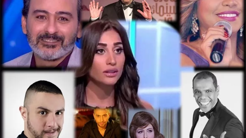 بسبب الإدمان 8 نجوم بين الحبس والهروب