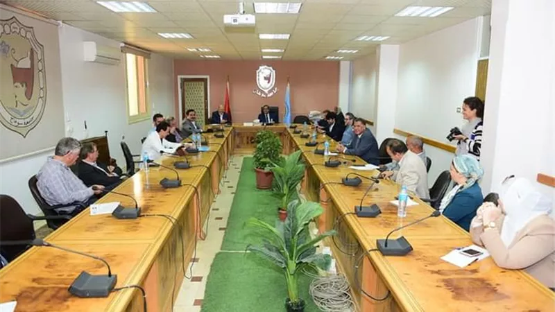 جامعة سوهاج تستقبل وفداً هولندياً لتعزيز التعاون العلمي و البحثى