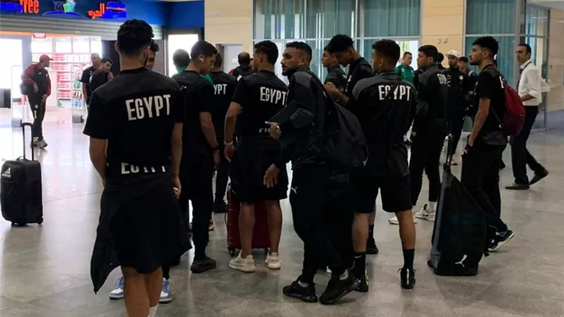 بعثة المنتخب الأولمبي تصل الإسكندرية استعدادا لمواجهة إسواتيني
