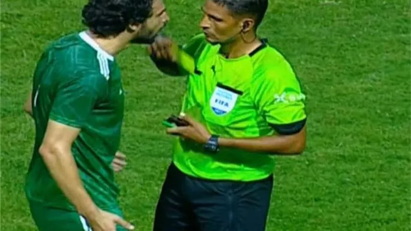 أول رد فعل من مدرب الاتحاد على طرد محمود علاء من مباراة الداخلية