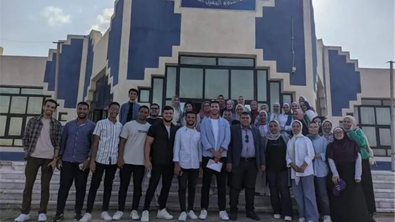 طلاب زراعة القناة يزورون محمية أشتوم الجميل