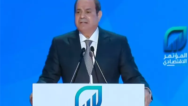 السيسي: كل قطاعات الدولة كانت تشهد حالة من التردي.. والحكومة تقوم بجهد جبار لتحقيق التنمية