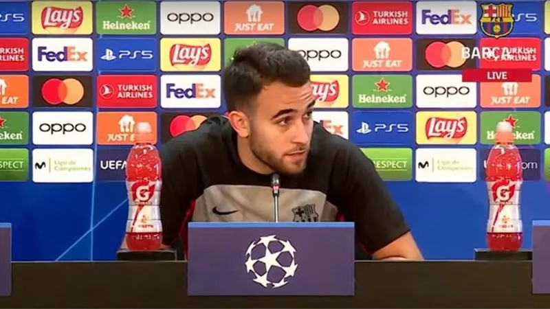 جارسيا : برشلونة يسعى الى الانتقام من بايرن ميونخ وسنتمسك بالأمل