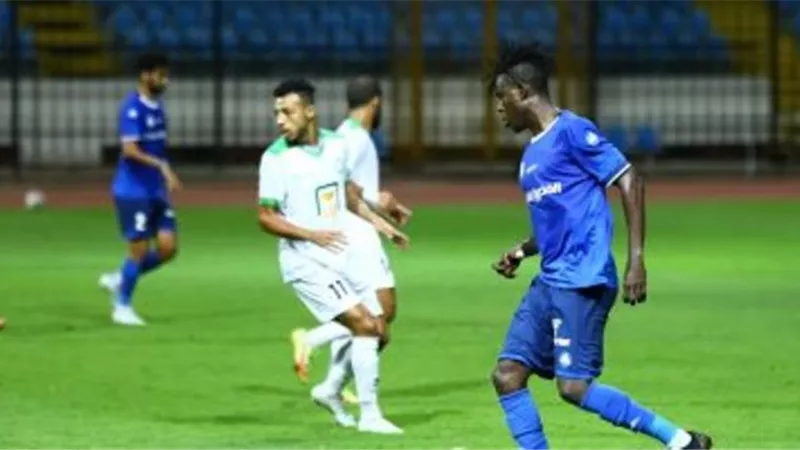 الشوط الأول.. تعادل إيجابى بين سموحة والبنك الأهلى