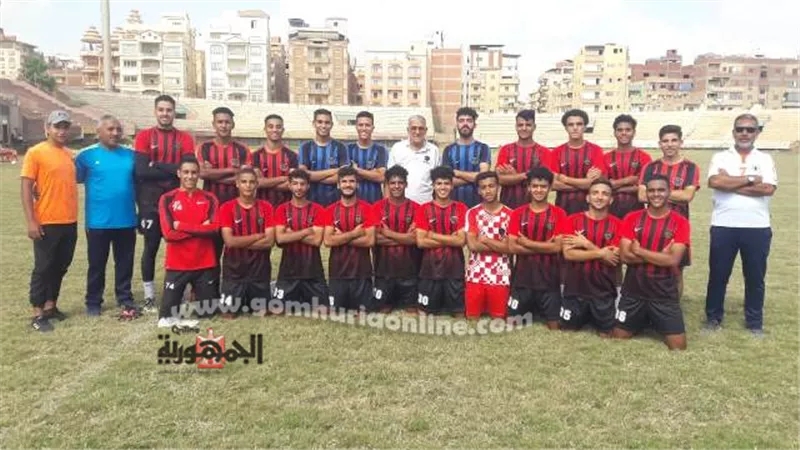 قطاع الناشئين بنادي جمهورية شبين يستعد بقوة لدوري قطاعات الجمهورية