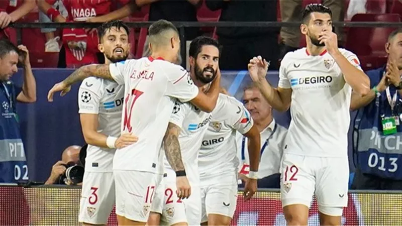 دورى الأبطال: إشبيلية يعبر كوبنهاجن بثلاثية ويخسر خدمات النصيرى