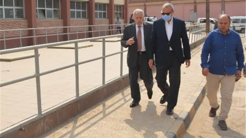 محافظ القليوبية يتابع أعمال العطل المفاجئ بـ