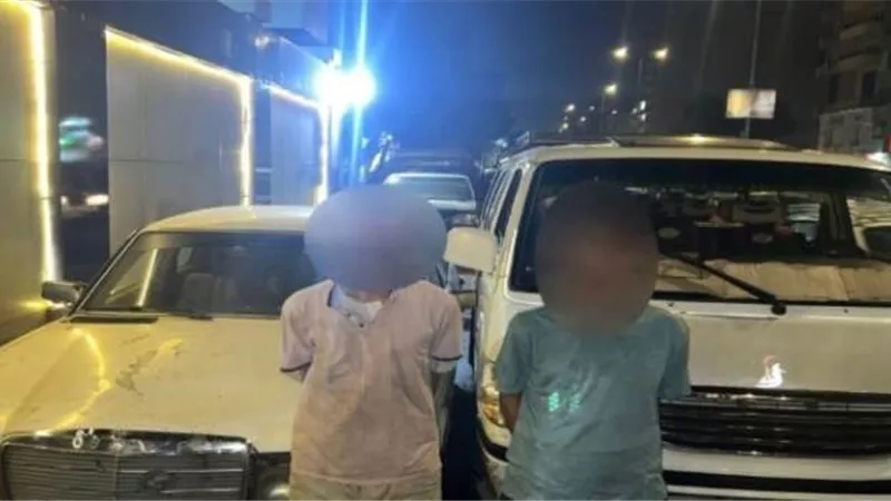 القبض على حرامية العربيات في الساحل