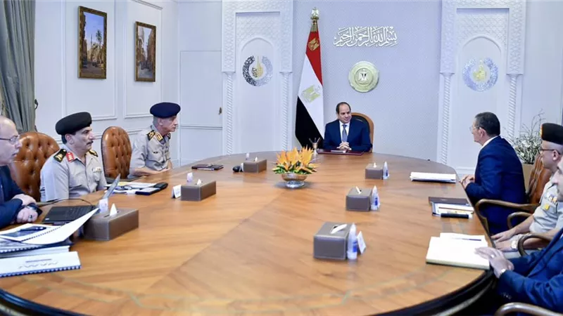الرئيس السيسي يتابع سير العمل بمدينة الفنون والثقافةبالعاصمةالإدارية