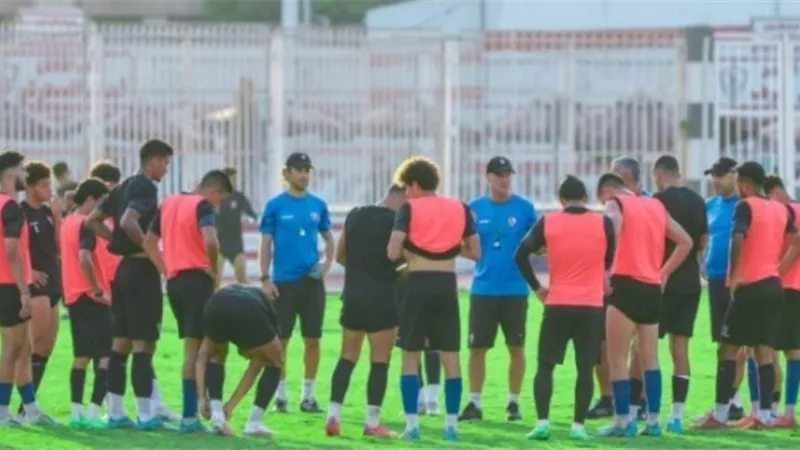 تدريبات بدينة قوية للاعبى الزمالك استعدادا للاهلى