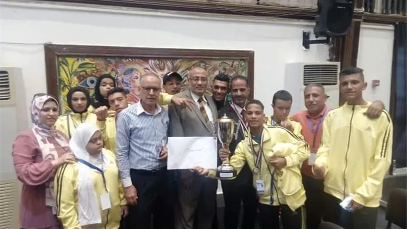 فوز طلاب مدارس التربية الفكرية بالفيوم ببطولة الجمهورية لكرة القدم