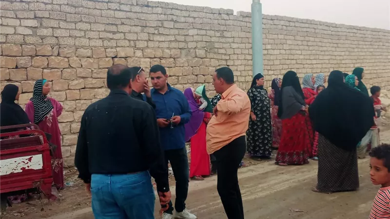مستقبل وطن ببني سويف يتابع ميدانيا شفط تجمعات مياه الأمطار