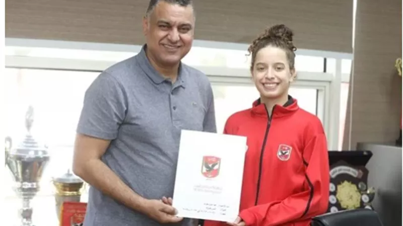 الأهلى يجدد عقد لاعبة تنس الطاولة هنا جودة موسمين