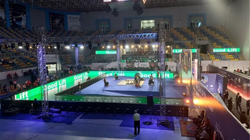 إنطلاق فعاليات بطولة أفريقيا المفتوحة لرفع الاثقال البارالمبية