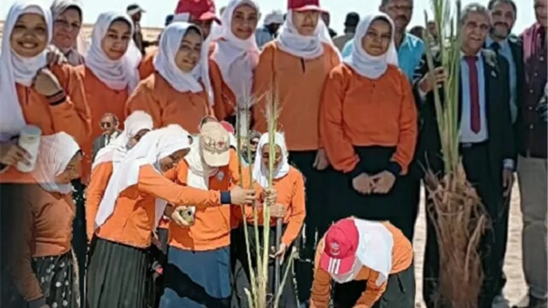 مدرسة موط الفنية تطلق مبادرة قصر فى الجنة