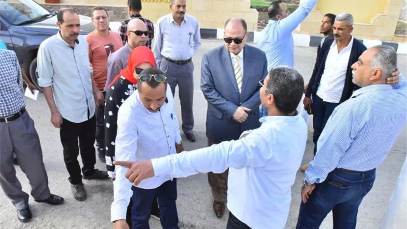 محافظ أسيوط يتفقد لمسار رحلة العائلة المقدسة