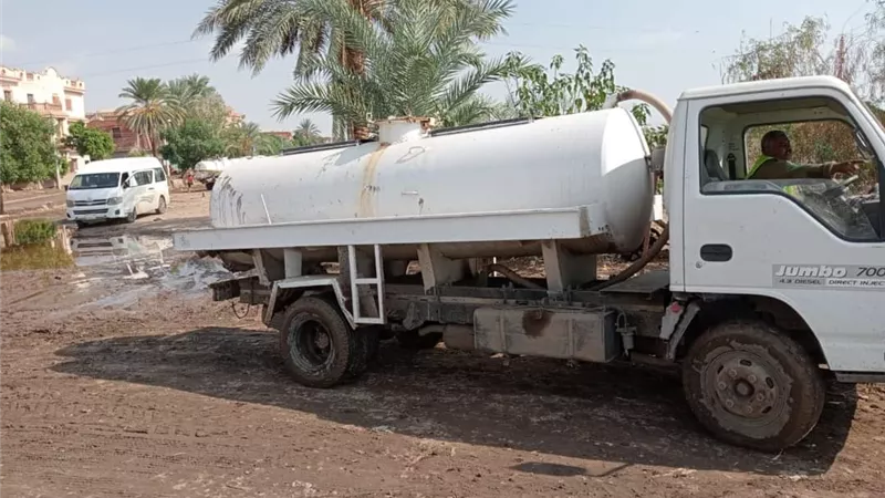 إعادة تشغيل محطتي رفع الميمون ومحطة الشرب بكوم إدريجة بالواسطى