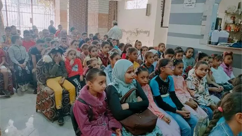 رواد البيئة.. مهرجان بيئى بنادى كنيسة العذراء مريم بنجع حمادى