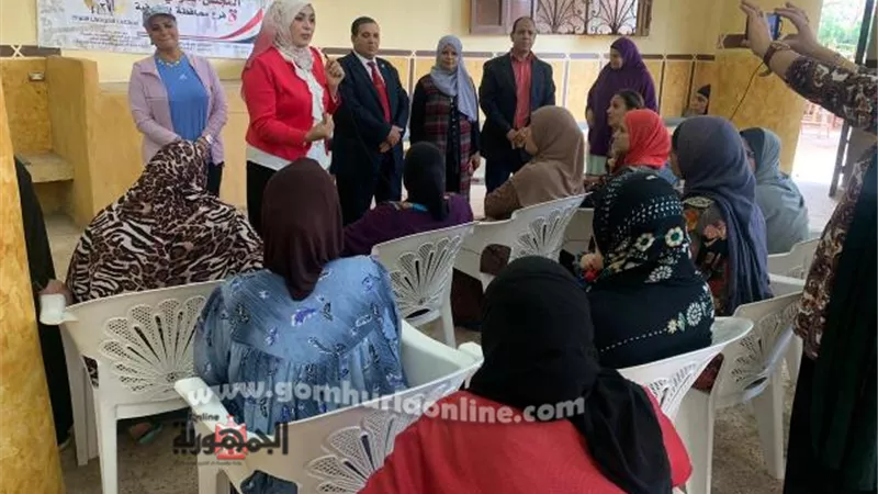 جامعة السادات تطلق مشروع تنموى متكامل بقرية 