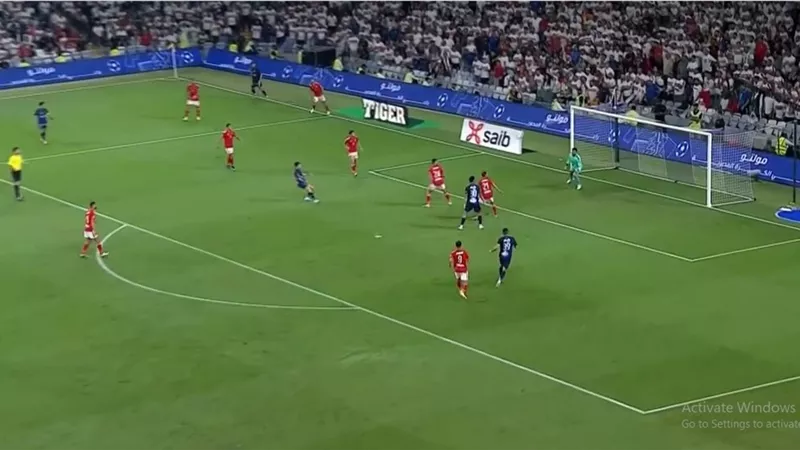 شاهد فرصة هدف للزمالك 