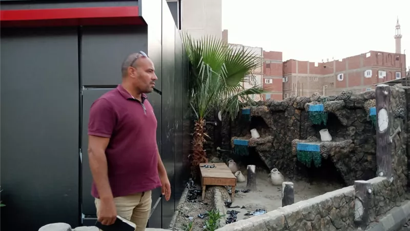 إنشاء مكتبة ثقافية بقرى حياة كريمة في أبومناع غرب بدشنا
