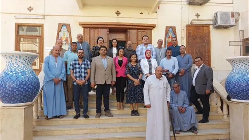 وفد «التنسيقية» يلتقى قيادات الكنيسة الأرثوذكسية والكاثولوكية بـ « أسيوط» لدعم الحوار الوطني