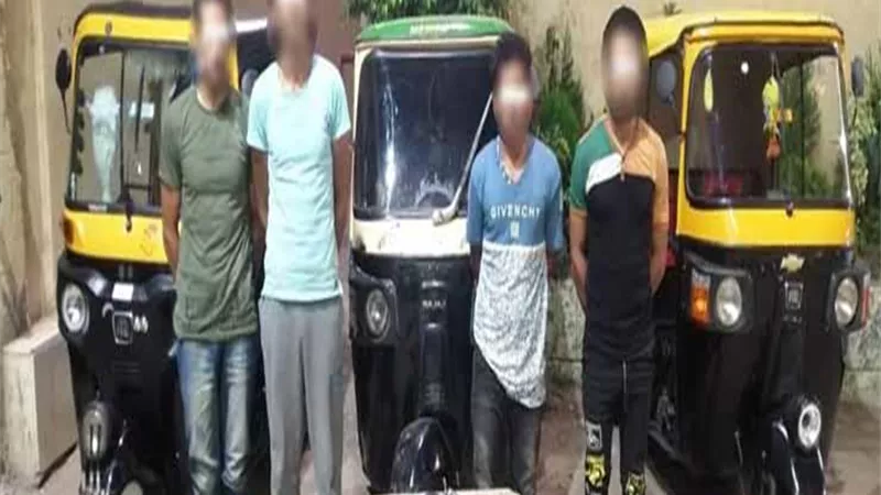 حبس 4 متهمين كونوا تشكيل عصابي تخصص في سرقة «التكاتك» بمدينة بدر