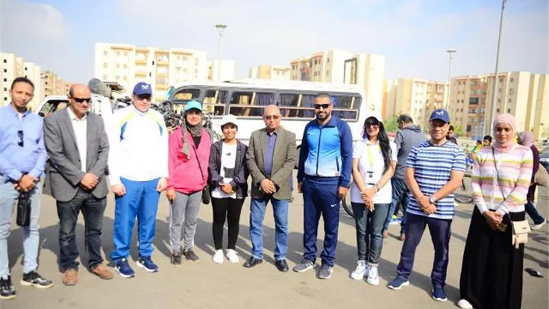 تعرف على تفاصيل أول ماراثون دراجات فى مدينة اكتوبر الجديدة.. صور